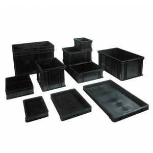 Cajas conductivas para EURO palets