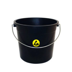 Cubo de plástico conductivo