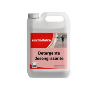 Detergente desengrasante antielectrostático