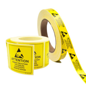 Etiquetas adhesivas para cerrar bolsas