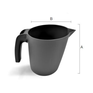 Jarra con pico disipativa