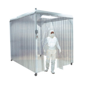 Cortinas de tiras antielectrostáticas