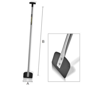 Rasqueta flexible disipativa