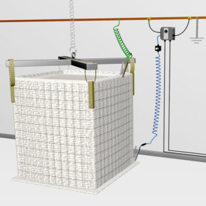 Sist. verific. puesta a tierra Big Bags/FIBC