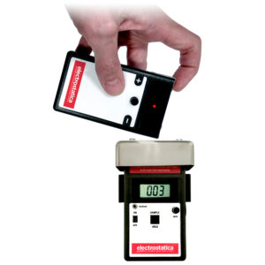 Medidor electrostática universal superficies, personas, e ionizadores