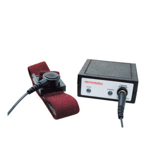 Comprobador continuo de muñequera y tapete