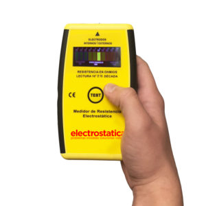 Kit medidor de resistencia electrostática