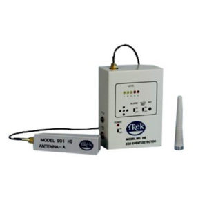 Detector de descargas ESD según intensidad