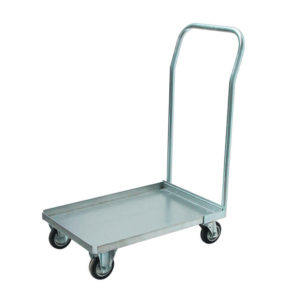 Carro de transporte metal galvanizado con asa
