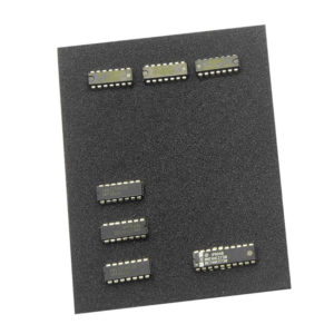 Espuma negra conductiva