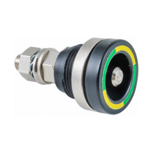 Conector macho encastrado