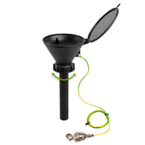 Embudo de seguridad conductivo