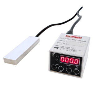 Medidor de electrostática con corrección de distancia