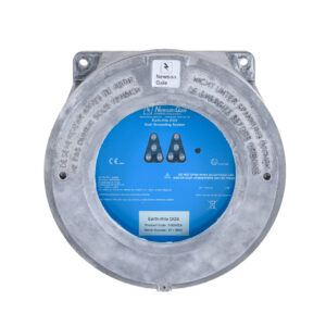 Puesta a tierra verificada con relé para 2 contenedores, camiones… Mod. DGS