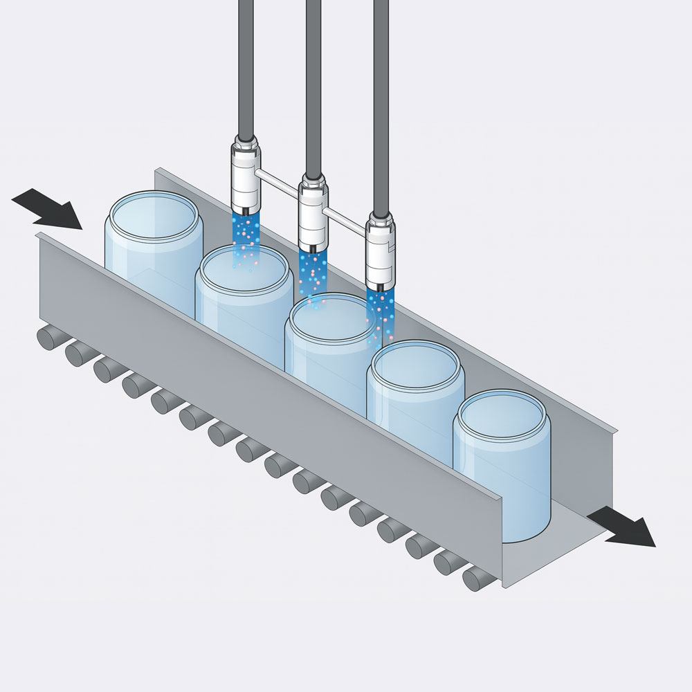 131.50030 Boquillas ionizadoras compactas HE - Esquema 131.50030 Boquillas ionizadoras compactas HE - Esquema