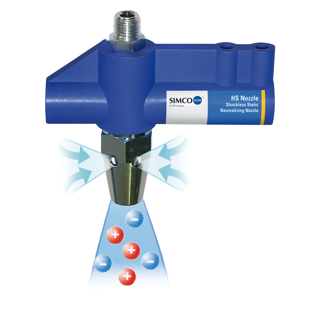 131.50040 Boquilla ionizadora compacta HS - Detalle ionización 131.50040 Boquilla ionizadora compacta HS - Detalle ionización