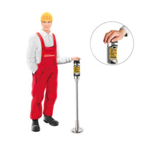 Descargador electrostático